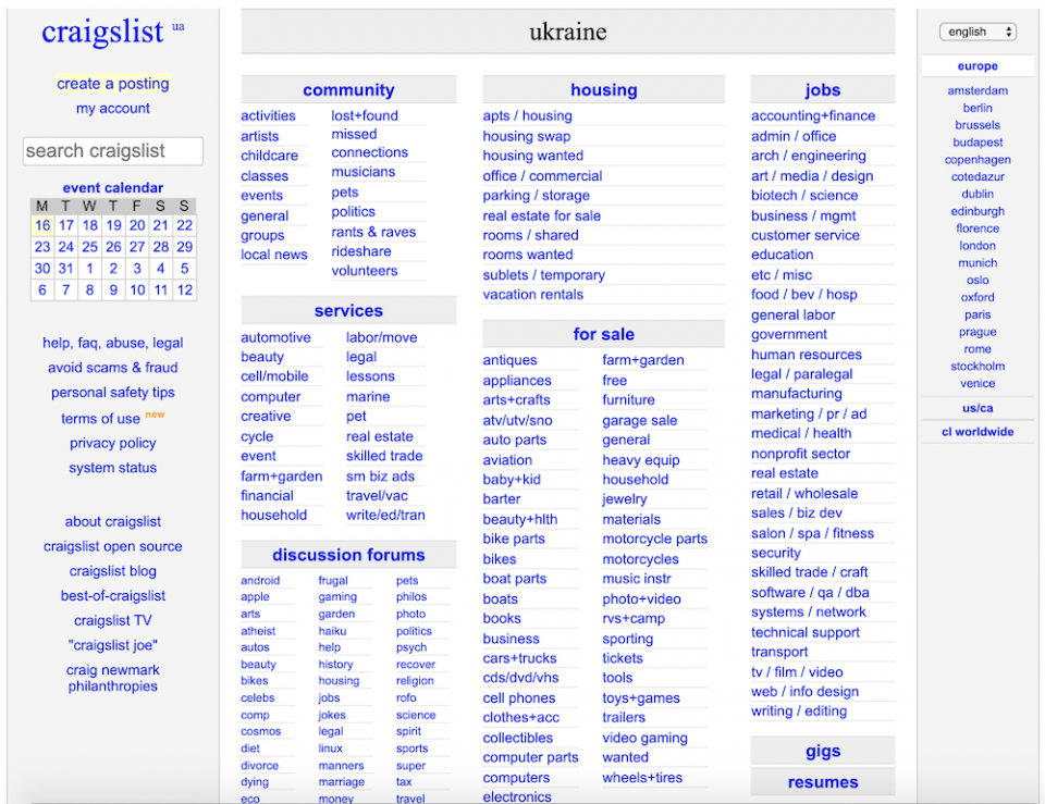 Craigslist